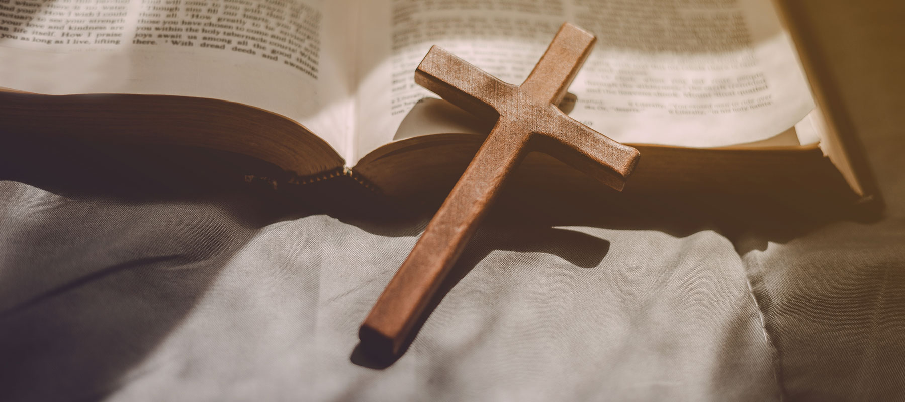 Cross On Bible